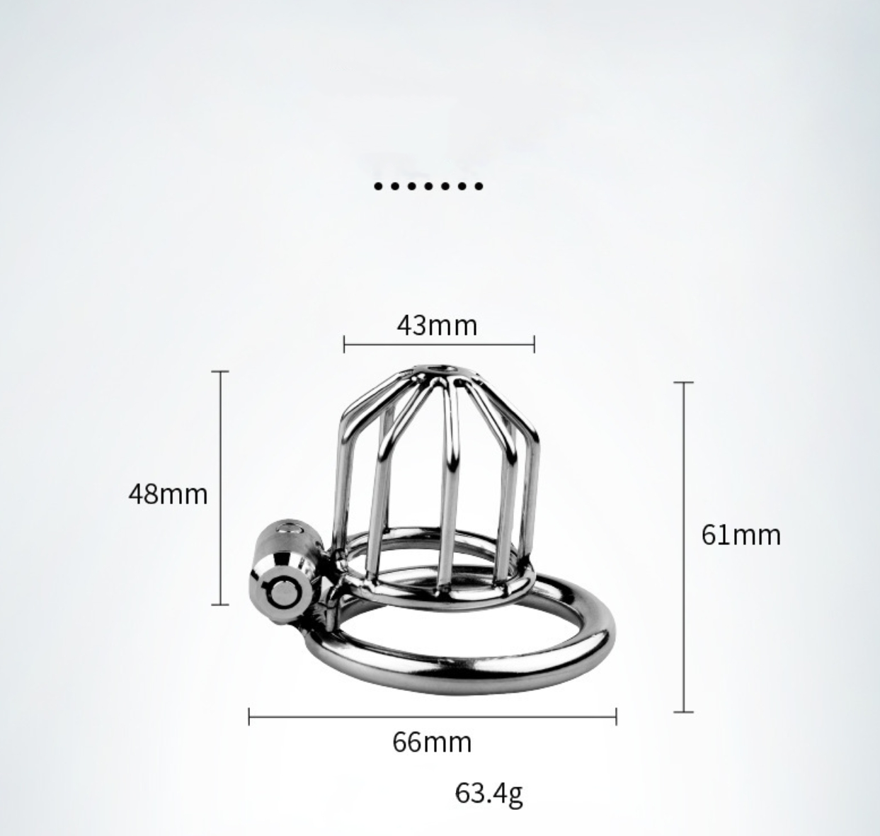 Point Chastity Cage - image 2