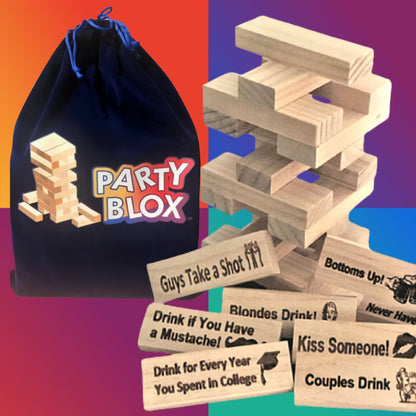 Swingers MILD Sex Toy Jenga Jinga Game - 54 pcs set - 5.5*1.5*0.8cm each - image 5