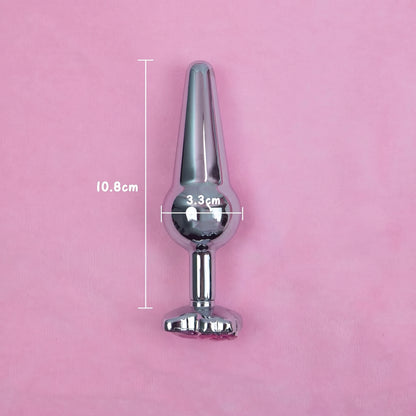 Hello Kitty Inspired Stainless Steel Anal Plug - G - image 10