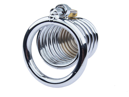 Chrome Rings Chastity Cage - image 4