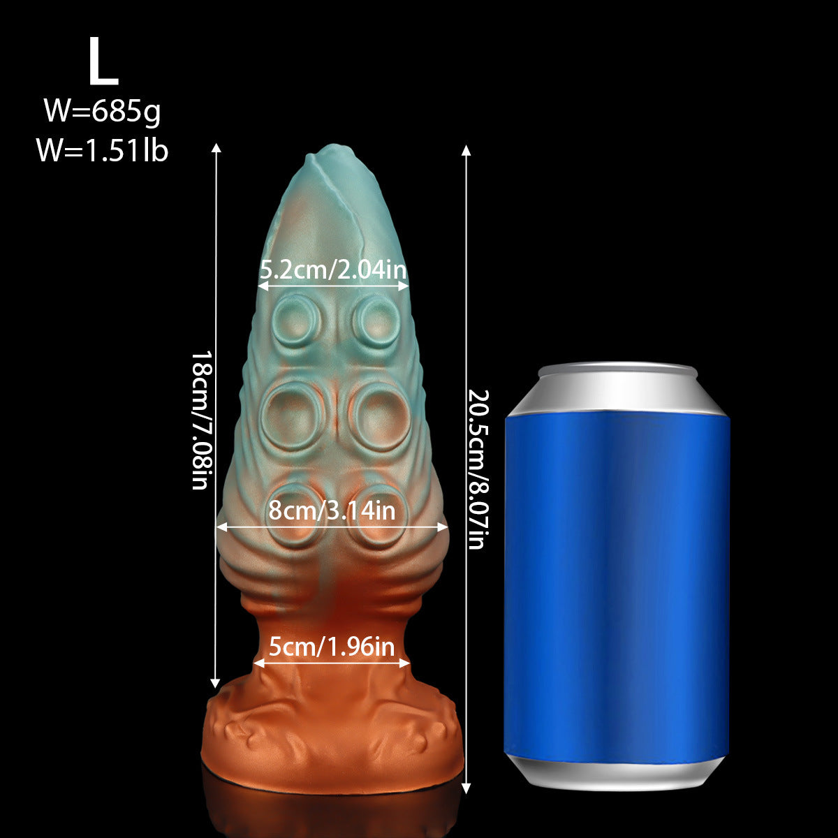 Tentacle Pleasure - Octopus Anal Plug - L - image 1