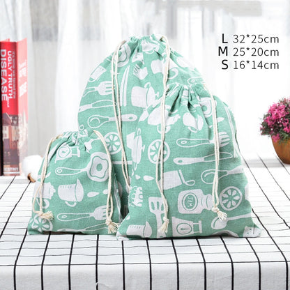 Cotton Sex Toy Organizer Storage Bag - G - L - image 8