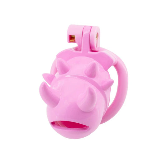 Demon & Angel Lightweight Resin Chastity Cage - image 6