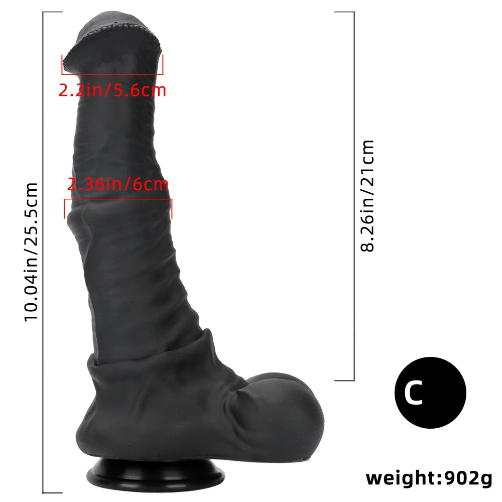 Super Huge Thick Animal Horse Dildo  - C - image 30