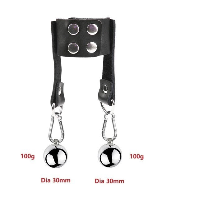 Gravity Steel Ball Restraint Cock Ring - 30mm - image 8