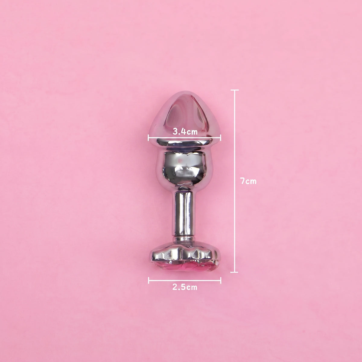 Hello Kitty Inspired Stainless Steel Anal Plug - B - image 2