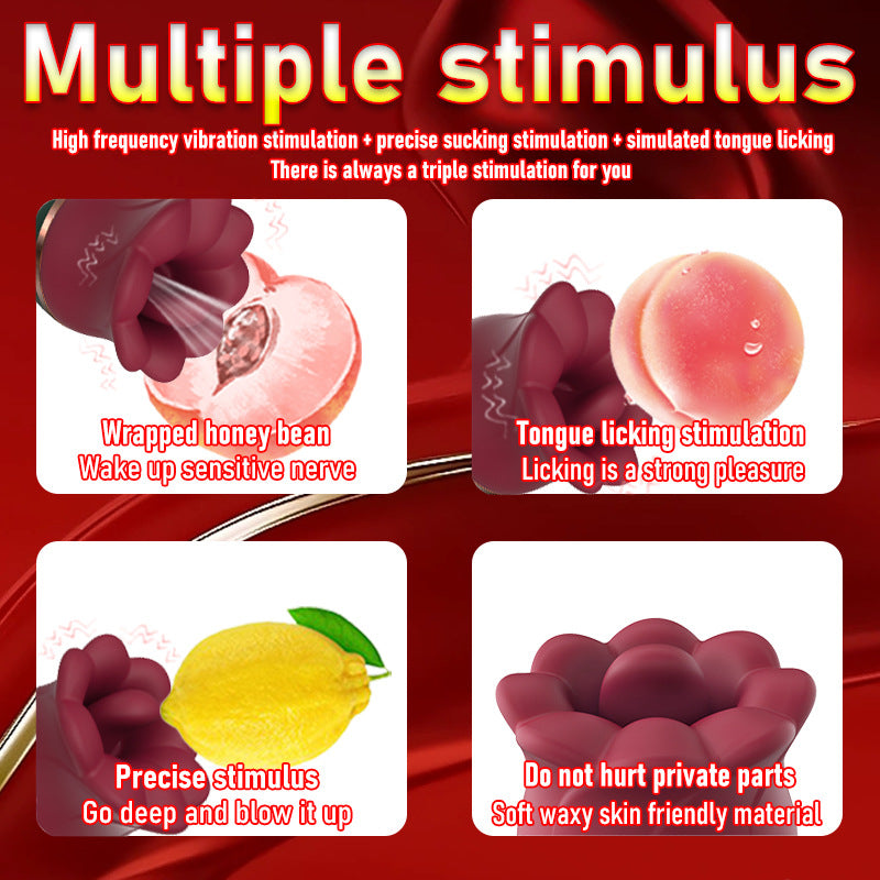 Rose Clit Sucking Licker Vibrator - image 3