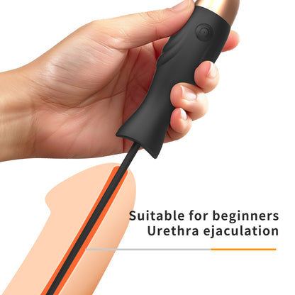 Slim Urethral Vibrator with 10 Modes – Beginner-Friendly & Rechargeable - image 4