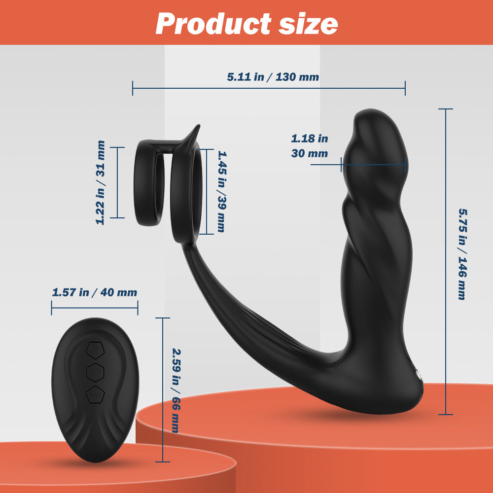 Prostate Stimulation Men's Vibrator With 10  Vibrations - image 4