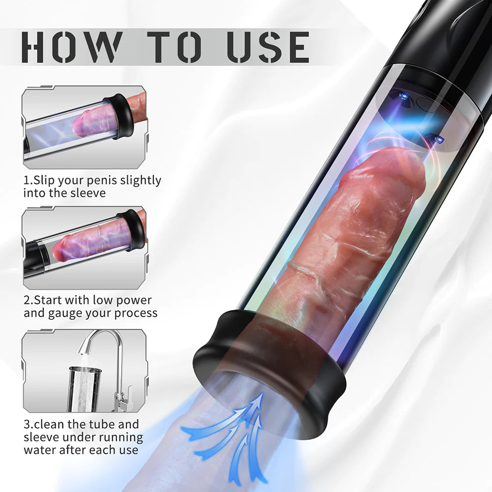 Electric Penis Vacuum Pump 5 Suction Modes Penis Enlargement Pump - image 2