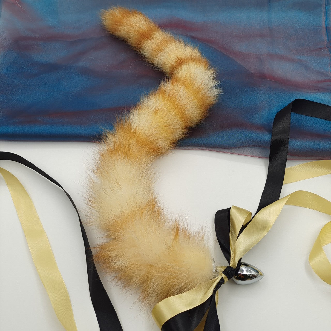 Handmade Detachable Plug Fox Tail – Real Fur Tail - image 1