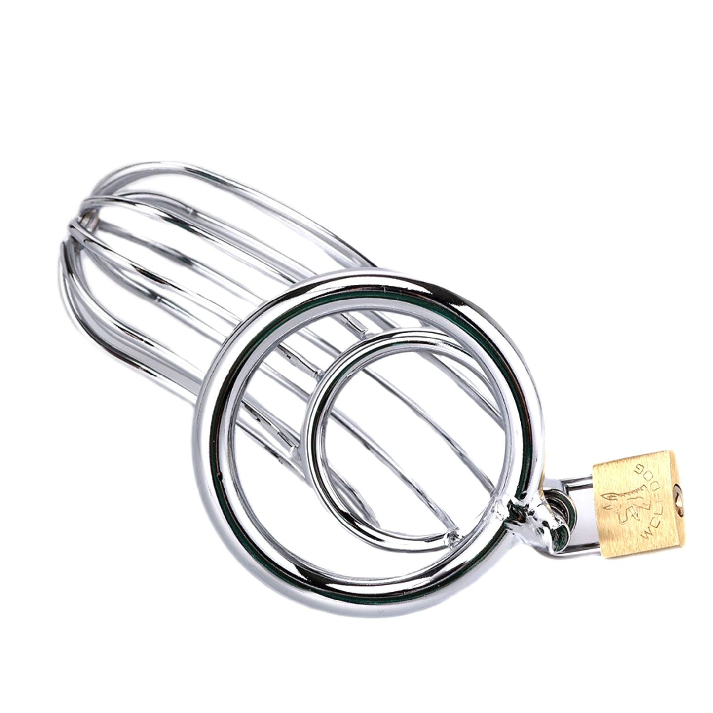 CC10 Steel Chastity Cage 4.3 Inches Long - image 1