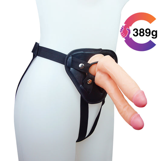 Realistic Suction Cup Dildo – Wearable & Hands-Free - Nude - image 0