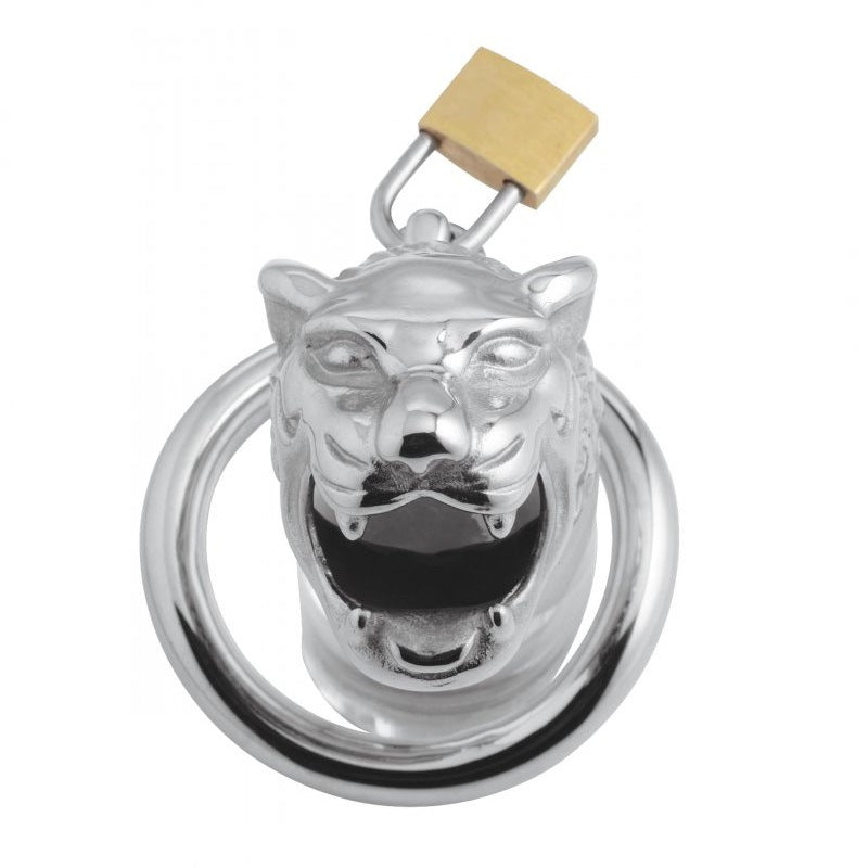 Tiger Head Chastity Cage - image 1