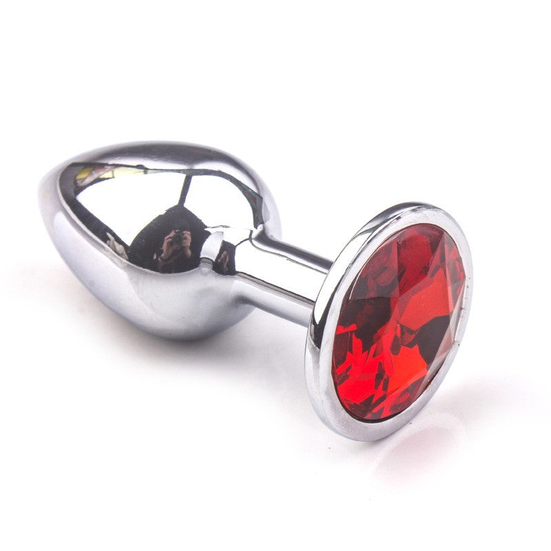 Gem Anal Butt Plugs - Red - image 5