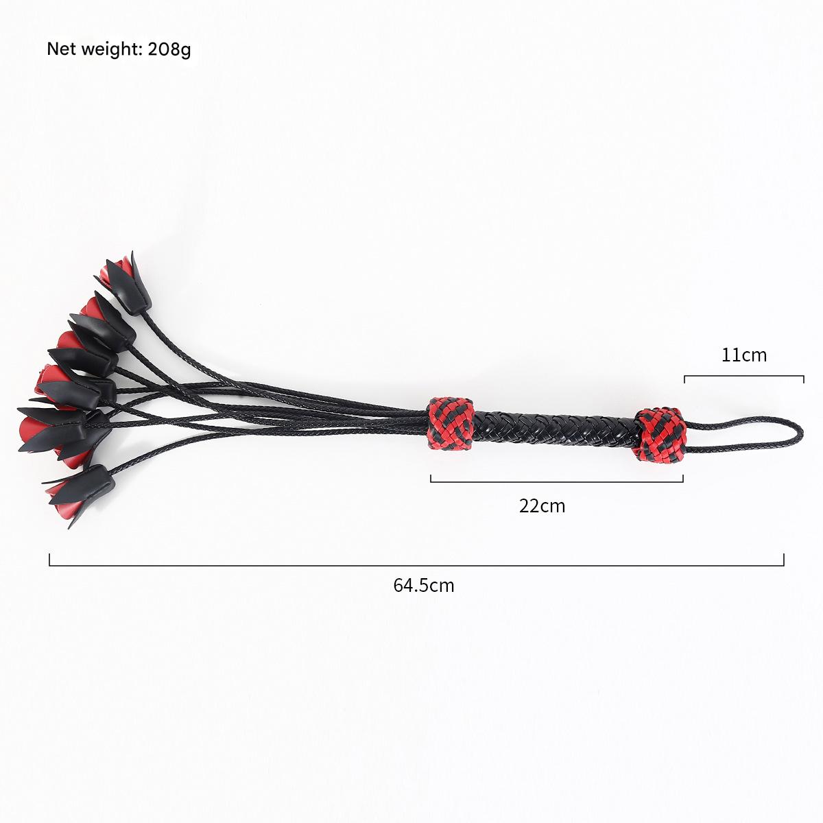 Handcrafted Leather Rose Whip - image 0