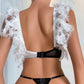 Chain Feather Sexy 2PC Lingerie Set - image 7
