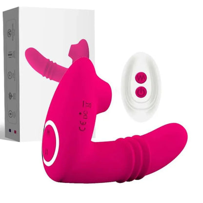 Clitoral Suction Toy with 10 Suction Modes - Rose - image 14