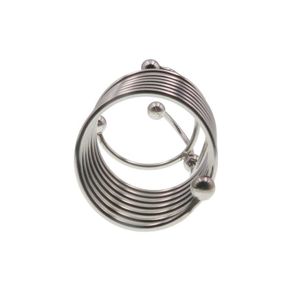 Stainless Steel Penis Ring Urethral Sound Rod Urine Plug - image 3
