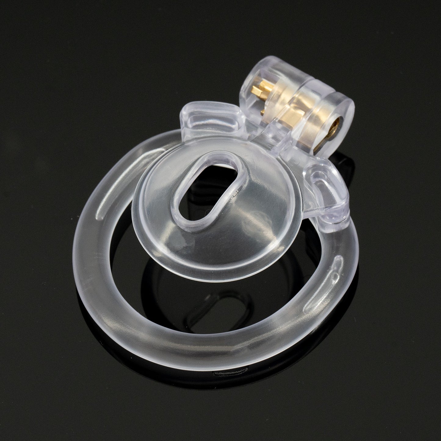 CB Sissy Chastity Cage with 4 Rings - E - positive - image 4
