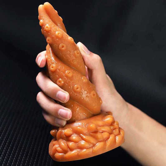 Realistic Tentacle Dual-Wrap Large Butt Plug - image 1