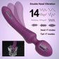 Dual Vibrator Powerful Magic Wand Clitoris Vagina Massager Anal Plug - image 5