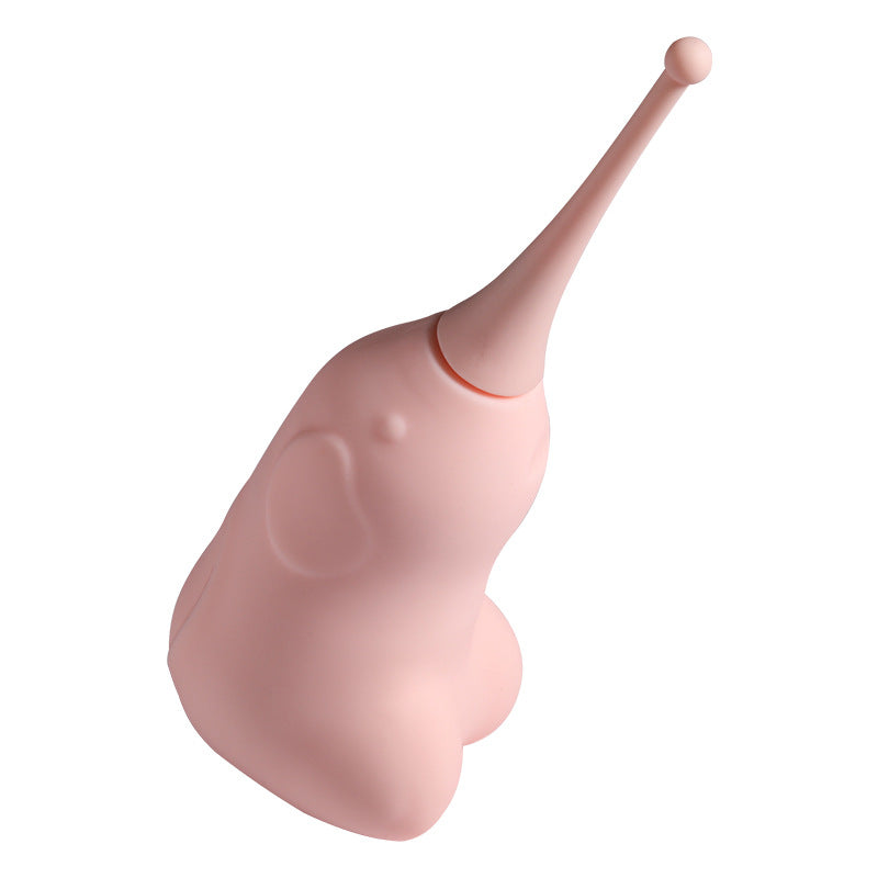 Elephant Shape Clitoris Vibrator Toy - Pink - image 4