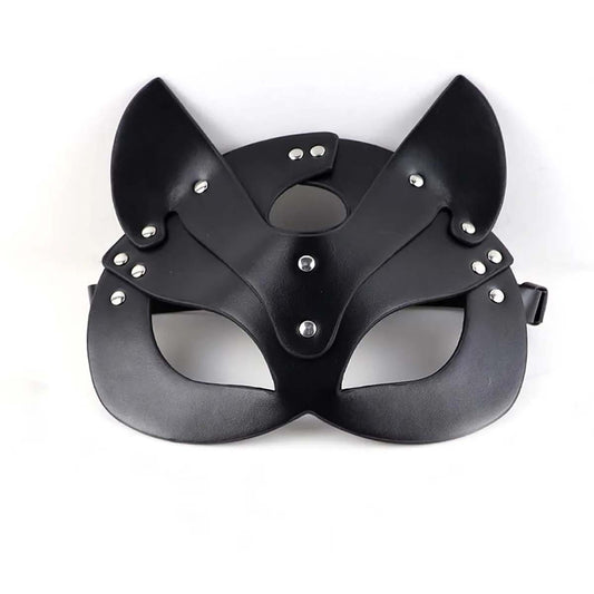 Midnight Mystique Cat Mask - Black - image 0