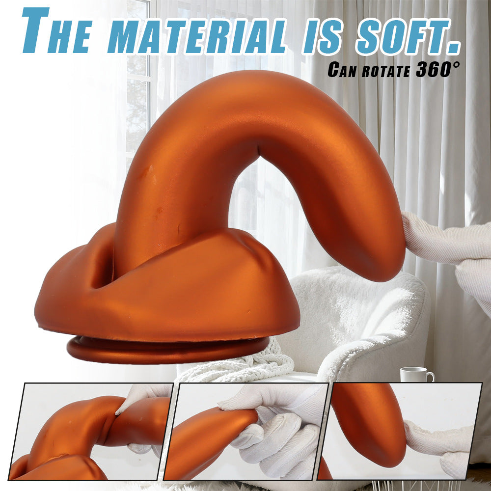 Long Tongue-inspired Silicone Dildo - image 4