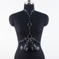 BDSM Leather Handcuffs with Waist Harness - image 5