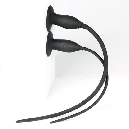 Silicone Electric Urethral Sounding With Suction Cup - image 2