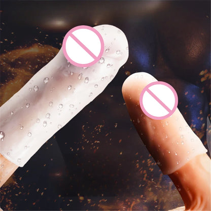 Silicone Glans Mini Penis Sleeve - image 2