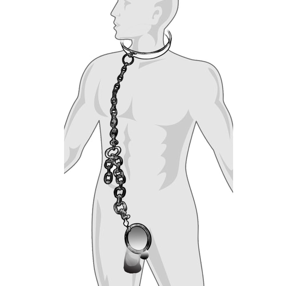 Men BDSM Gear with Penis Ring - image 5