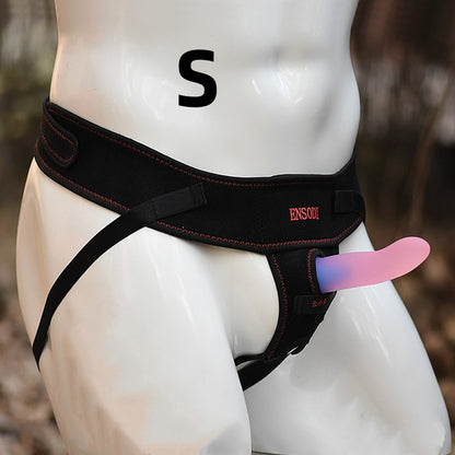 Lesbian Strap-On Harness with Color Options – Perfect Fit & Control - Jelly - S - image 2