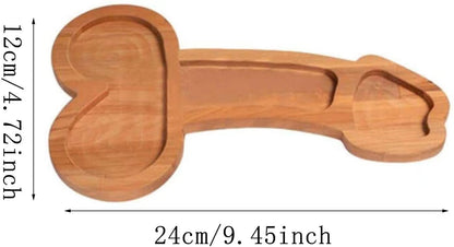 Penis Charcuterie Board Penis Cheese Board - Small (9.5 x 4.75in) - image 3