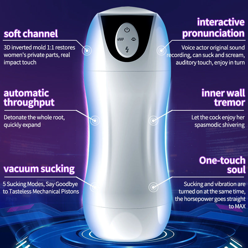 Deep Throat Suction Masturbator - image 3