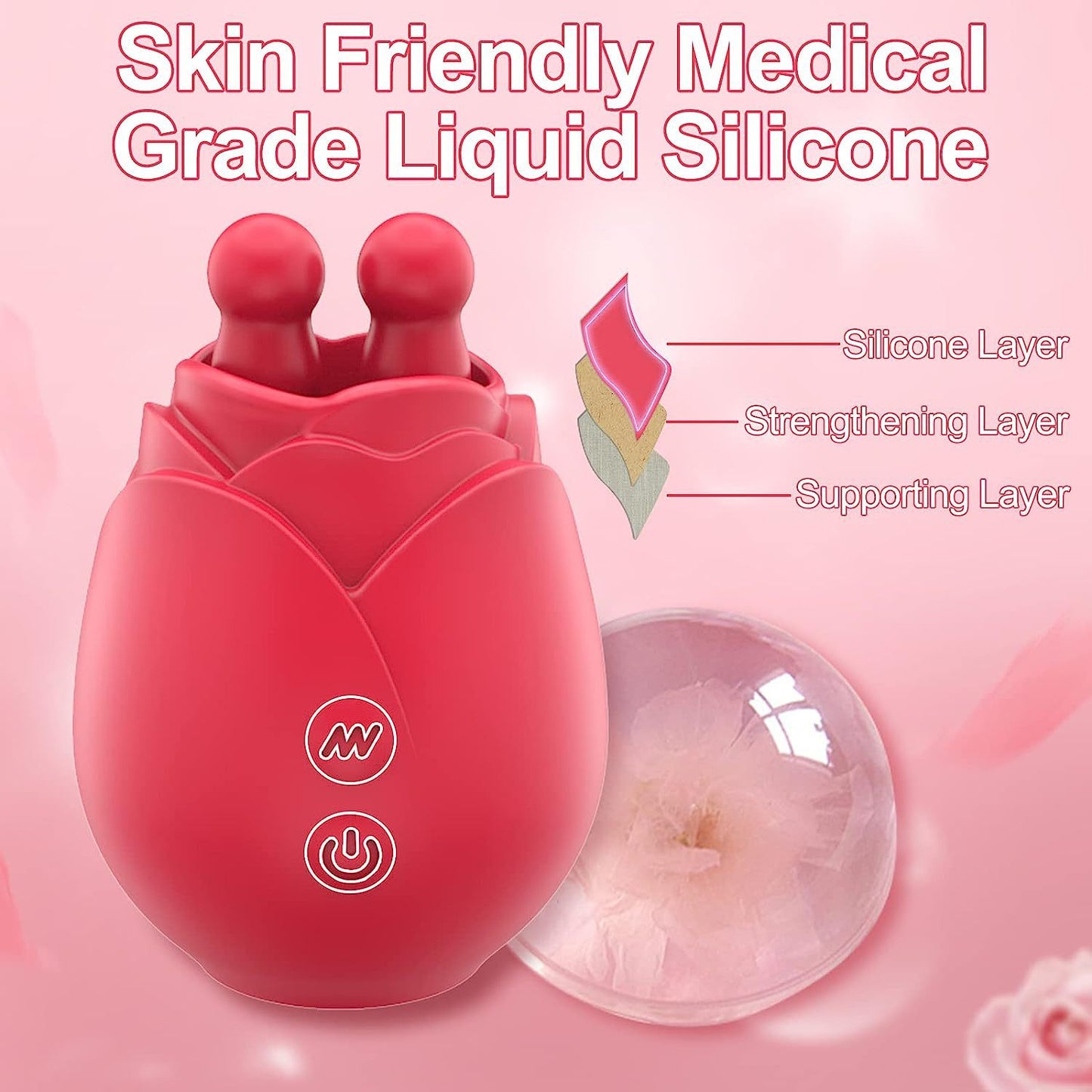 Double Tongue Lick Vibrator With 10 Frequency  - image 6