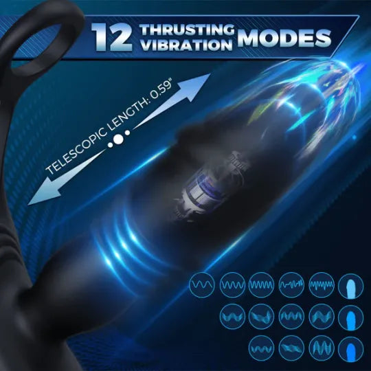 Vibrating Cock Rings Prostate Massager - image 7