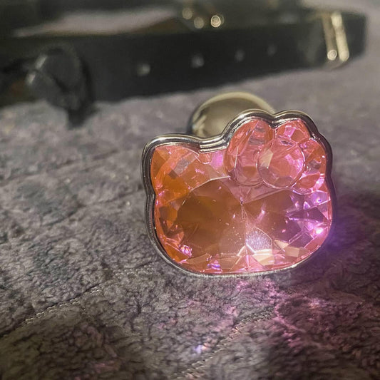 Hello Kitty Inspired Stainless Steel Anal Plug - image 0