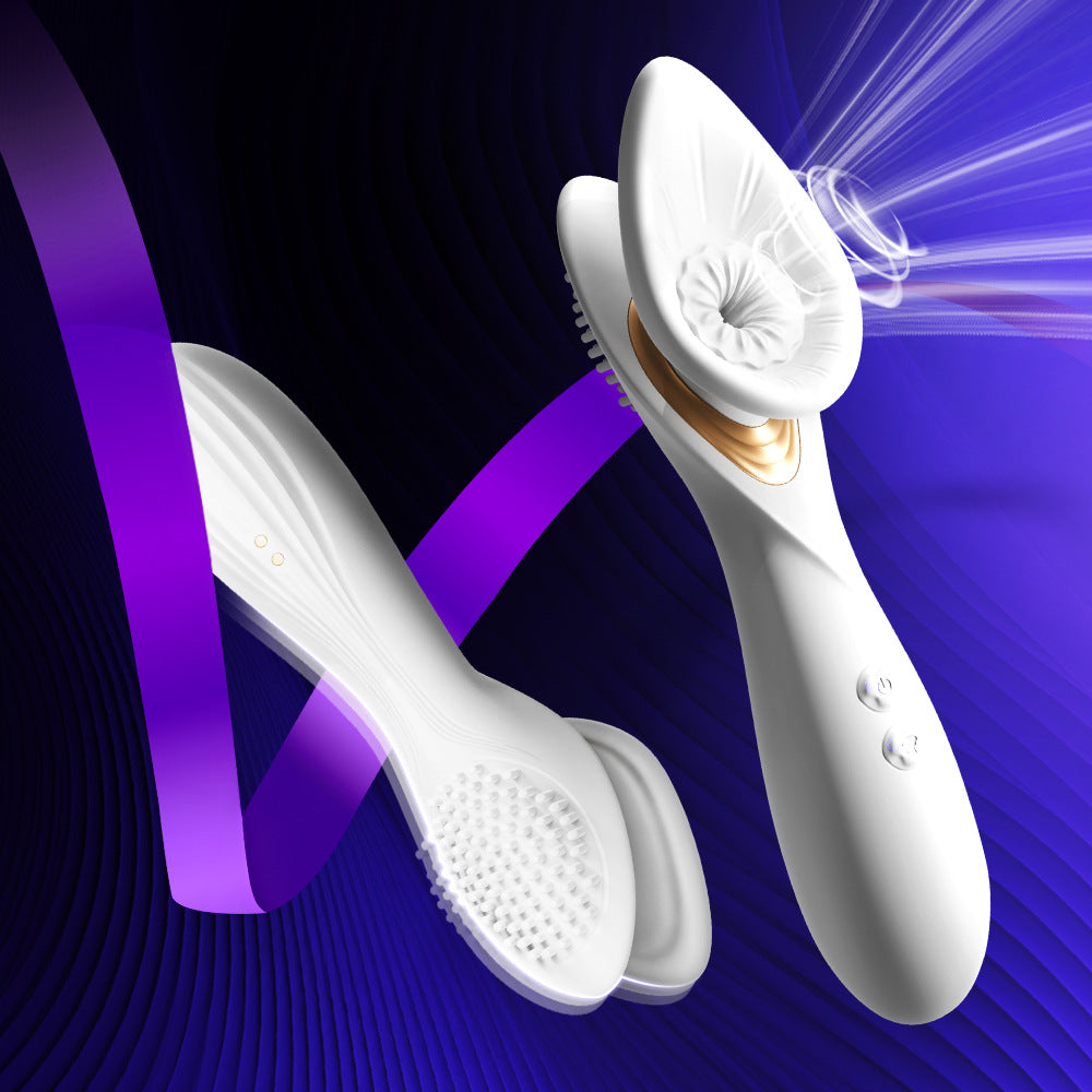 Suction & Vibrating Clitoral Pump for Women - White - image 1