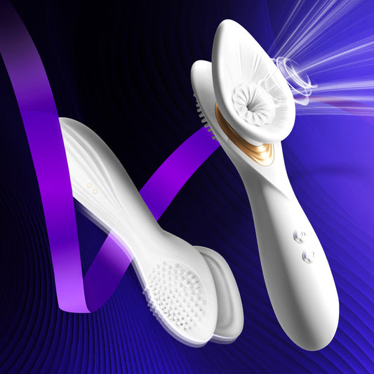 Suction & Vibrating Clitoral Pump for Women - White - image 1