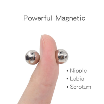 Magnetic Nipple Clamps - Silver - image 1