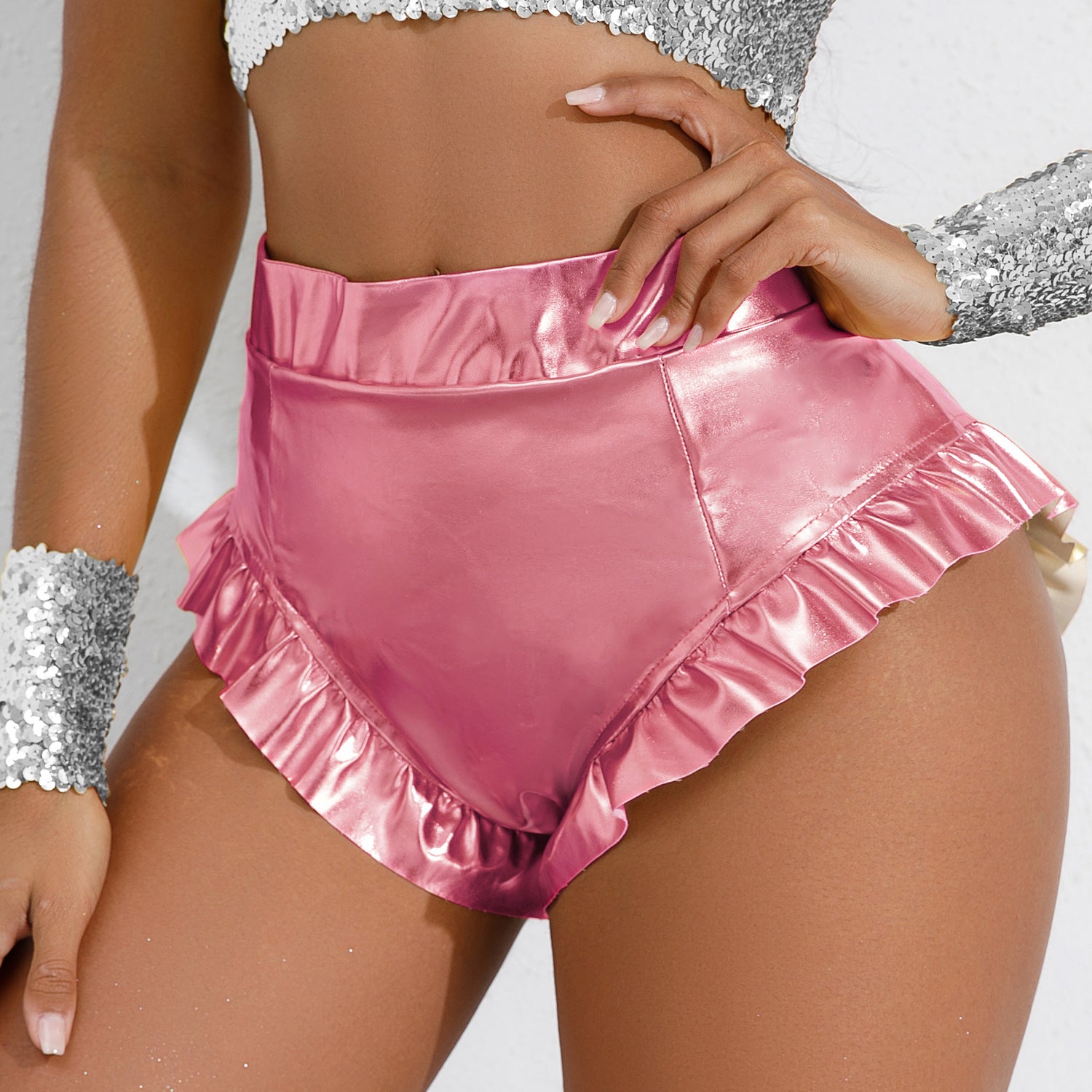 Sissy Sexy Shorts - Pink - XL - image 5