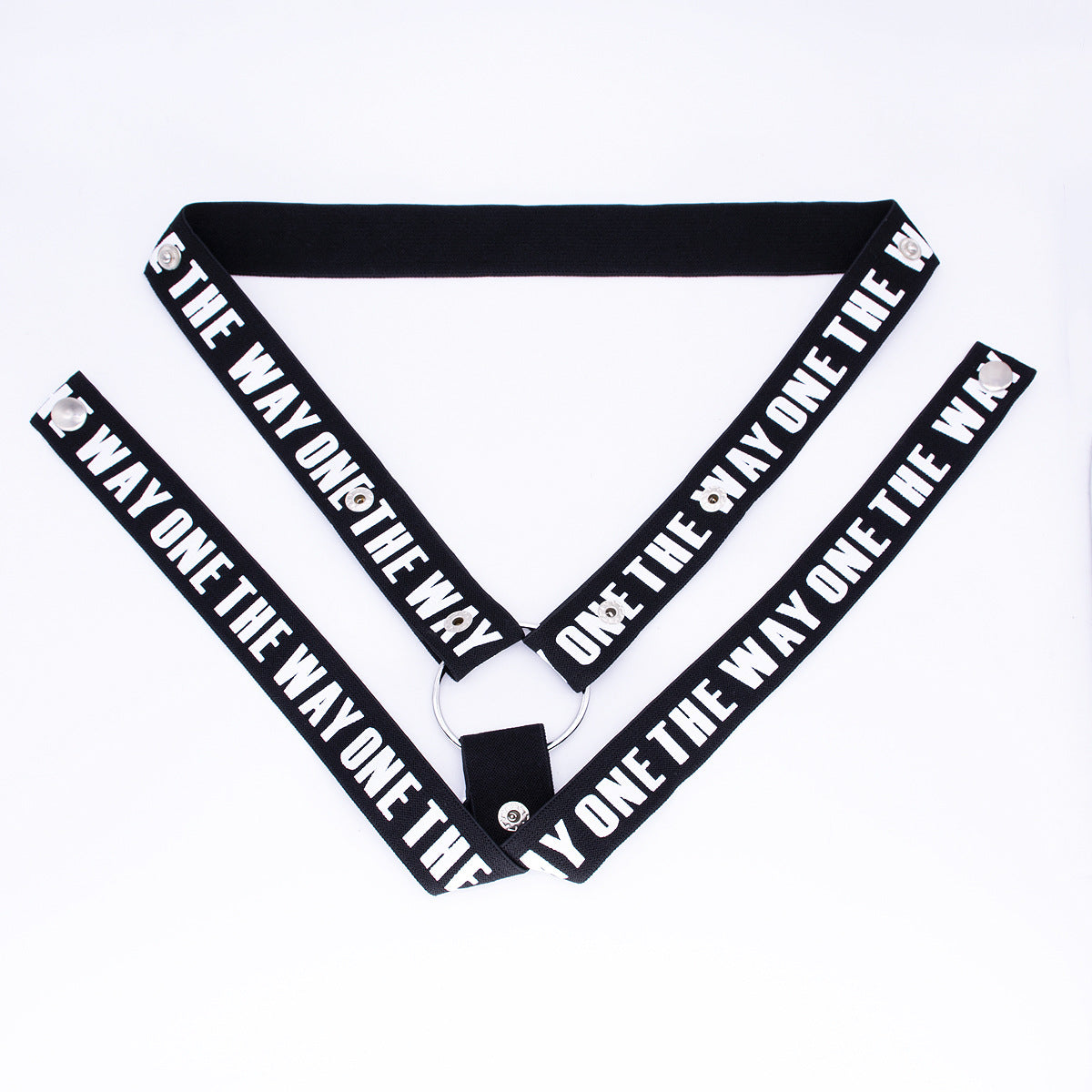 Male Chastity Belt With Four-way Wide Restraint Belt - B - White - image 13