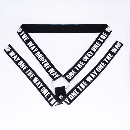 Male Chastity Belt With Four-way Wide Restraint Belt - B - White - image 13