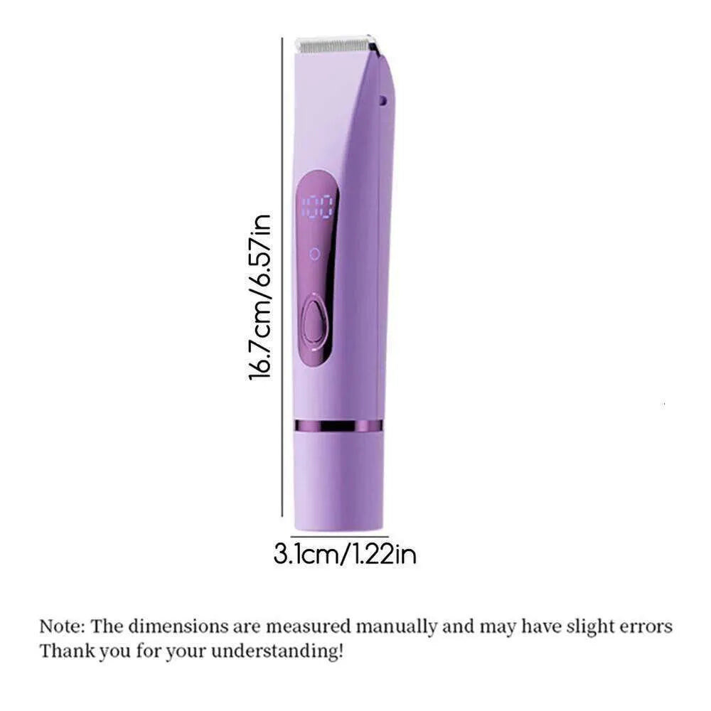 Silky Smooth 2-in-1 Bikini & Facial Hair Trimmer For Women - image 3