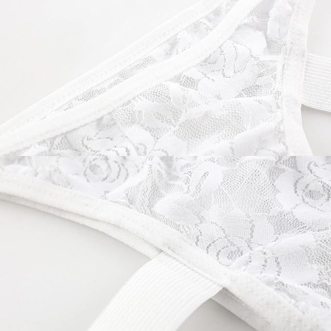 Men's Lace Trim Sleepwear - image 6