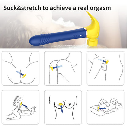 Hammer Toy Clit Sucking Vibrator for Women - image 2