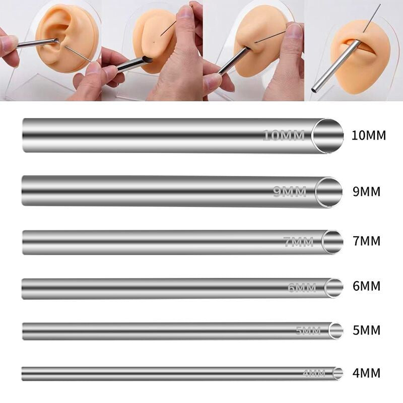 Body Piercing Tool Piercing Guide Tube For Nose Nipple Ear Belly Button - image 1
