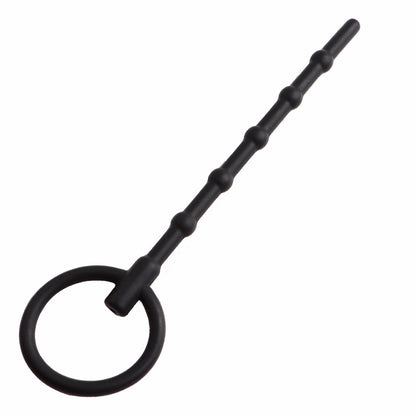 Ouch! Beginner's Silicone Hollow Urethral Plug - L - image 2